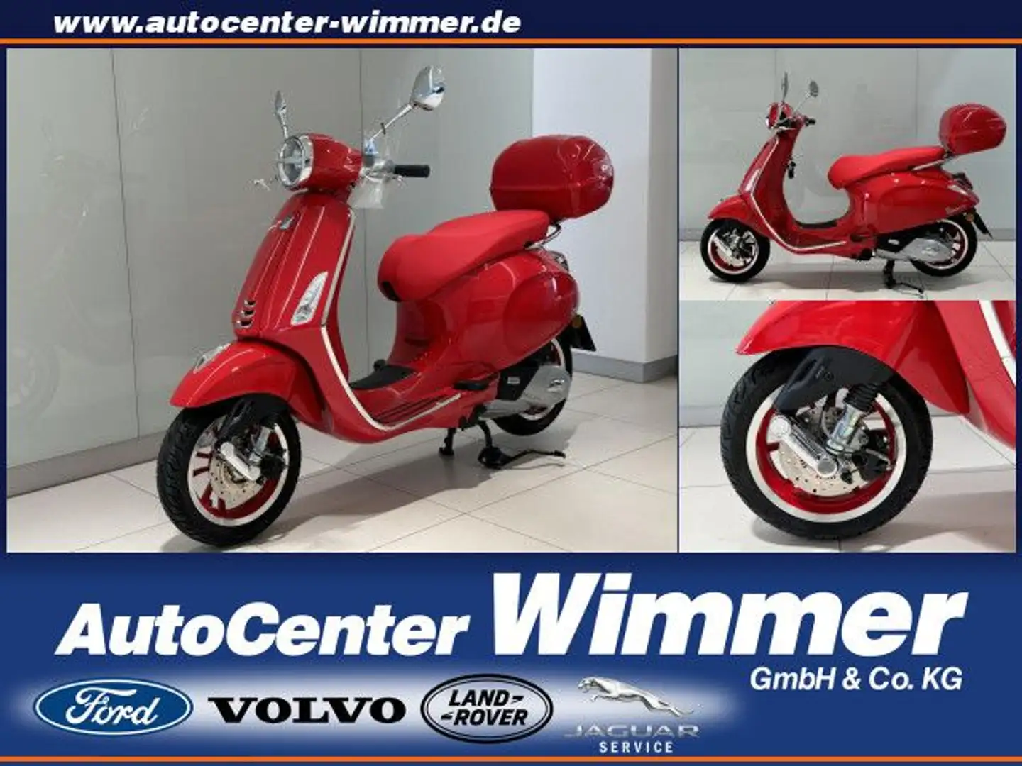 Vespa vespa primavera 125 Rot - 1