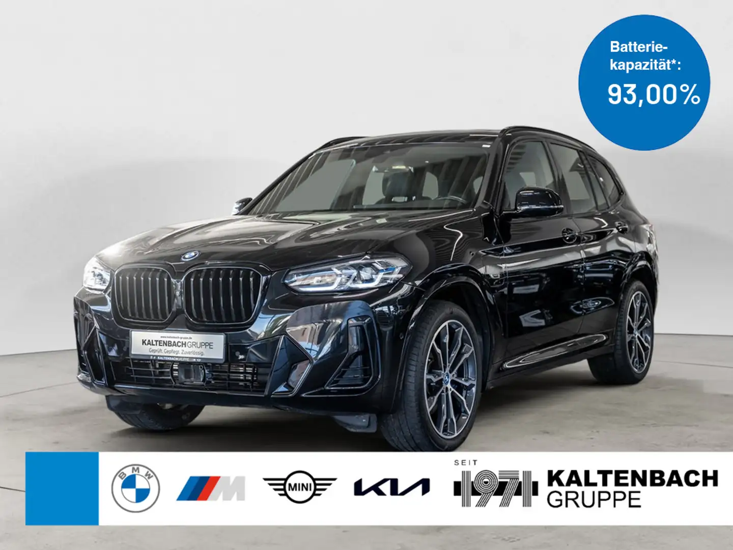 BMW X3 xDrive 30e M-Sport PANO AHK HUD 360° LASER Schwarz - 1