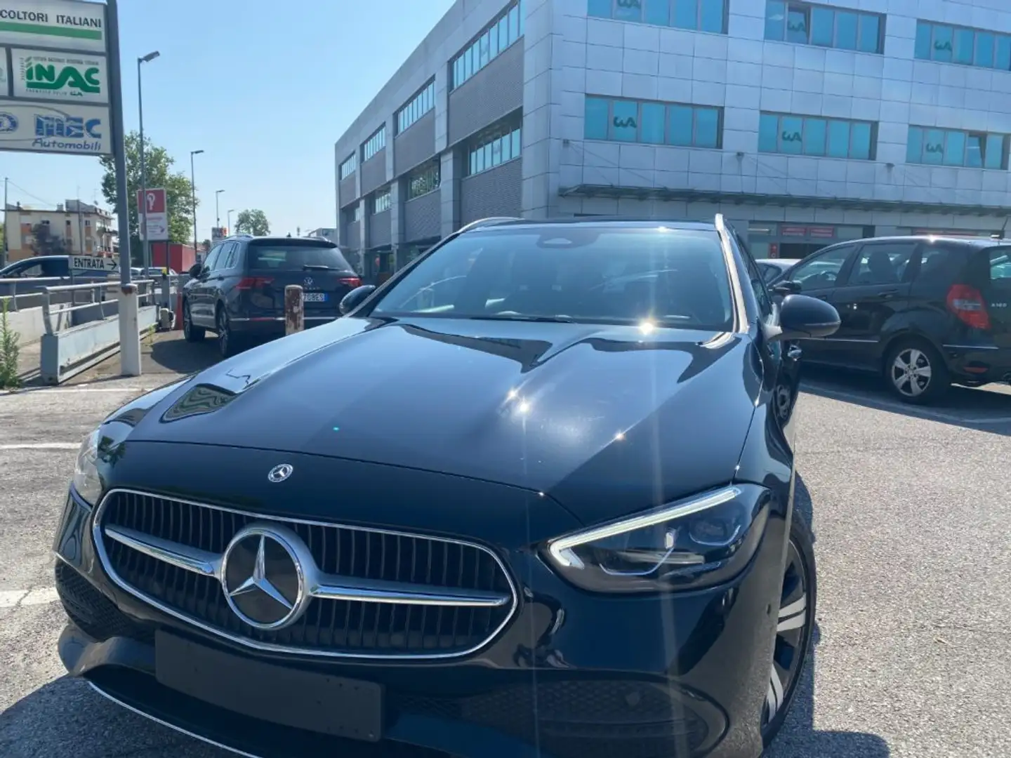 Mercedes-Benz C 220 d Mild hybrid S.W. Nero - 2
