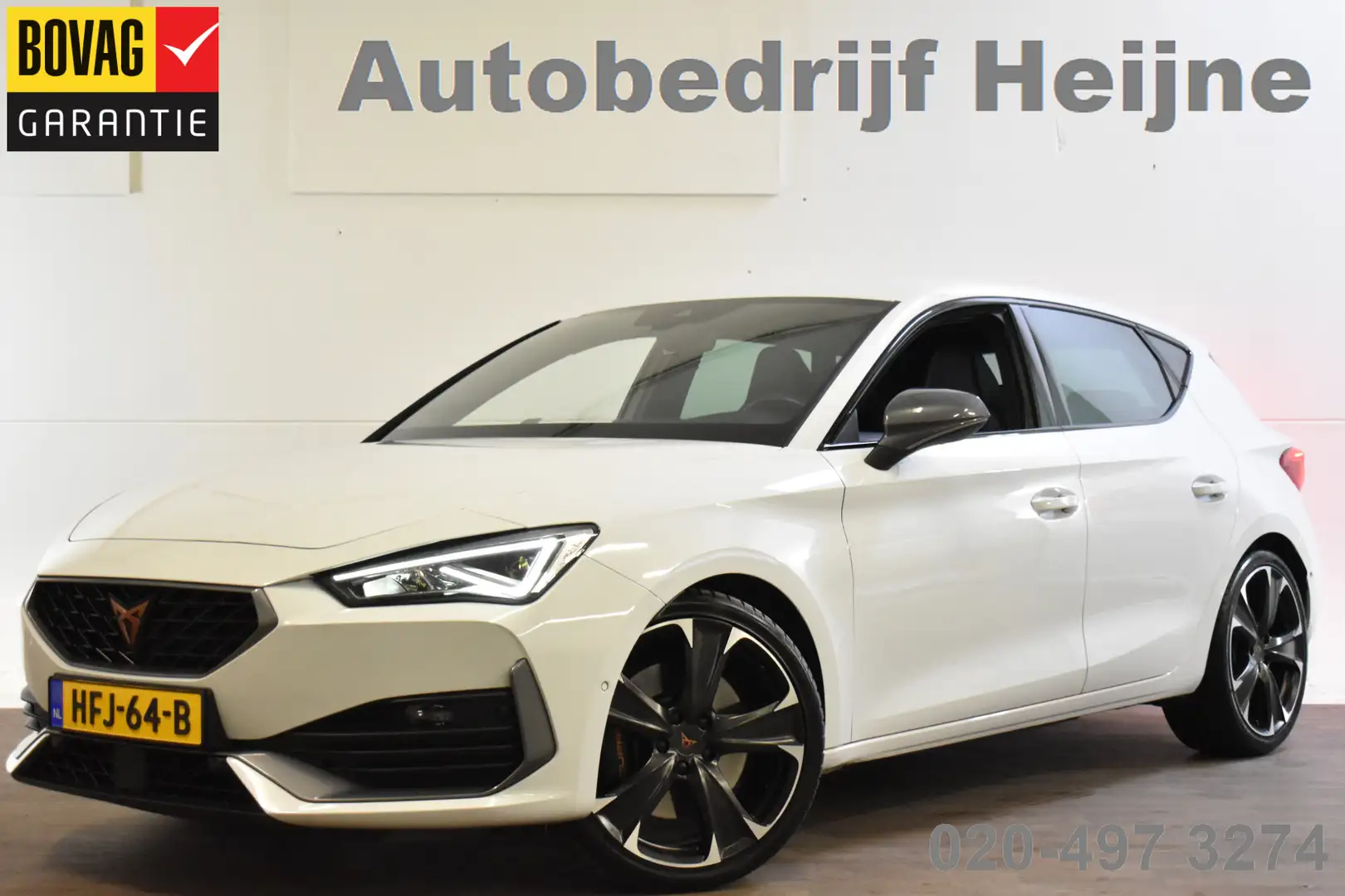 CUPRA Leon 2.0 TSI VZ 300PK DSG PERFORMANCE CAMERA/LEDER/BEAT Wit - 1