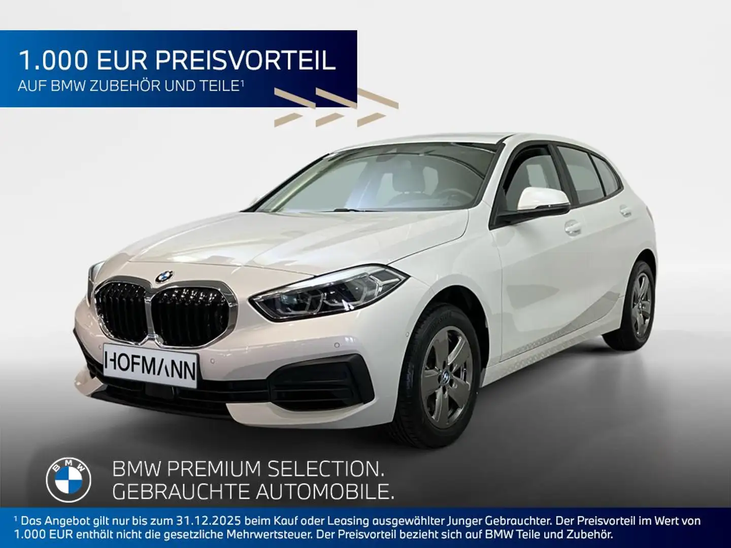BMW 116 Advantage Blanc - 1