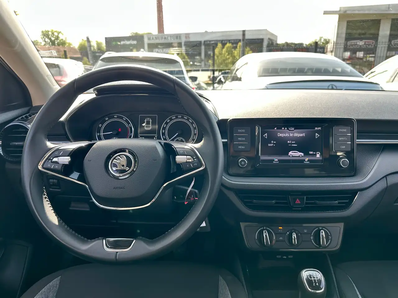 Skoda Fabia 1.0*LEZ 2035*FACELIFT*EXCELLENT ETAT*AIRCO*CARPLAY*GARANTIE 12 MOIS, миниатюра 17