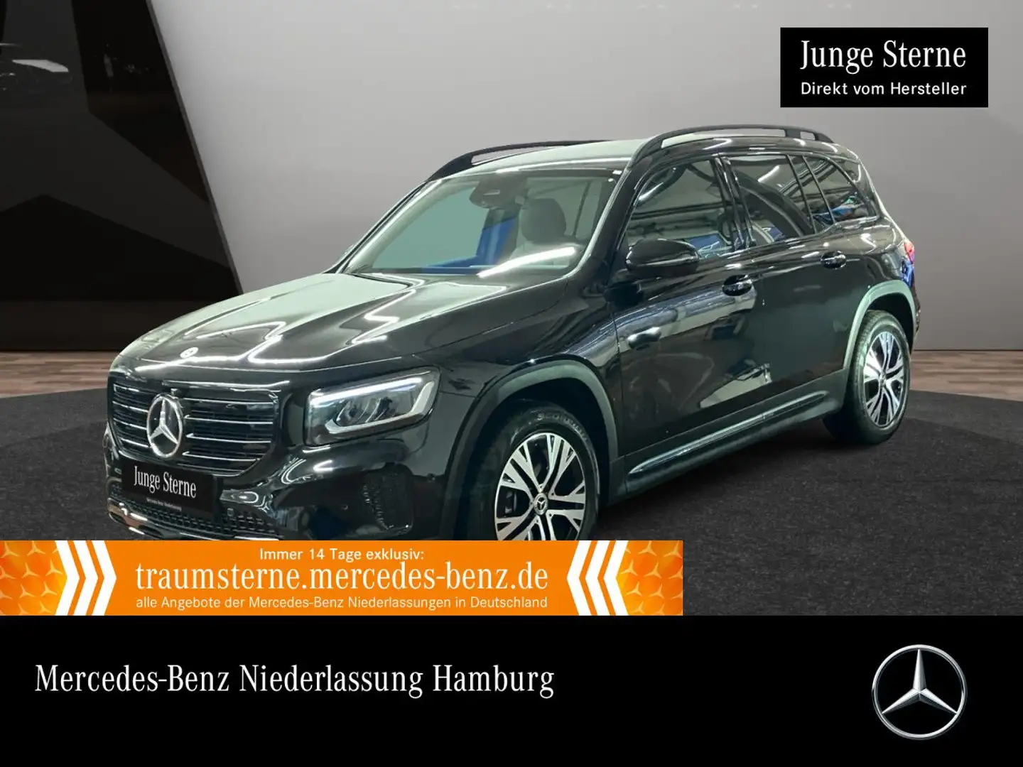 Mercedes-Benz GLB 220 4M PROGRESSIVE+NIGHT+360°+LED+BURMESTER Schwarz - 1