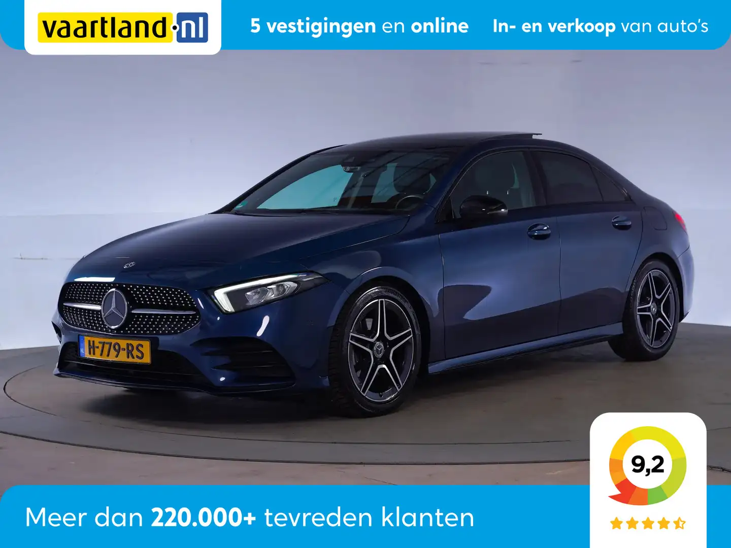 Mercedes-Benz A 180 LIMOUSINE AMG Business Solution Aut. [ Panorama Sf Blauw - 1
