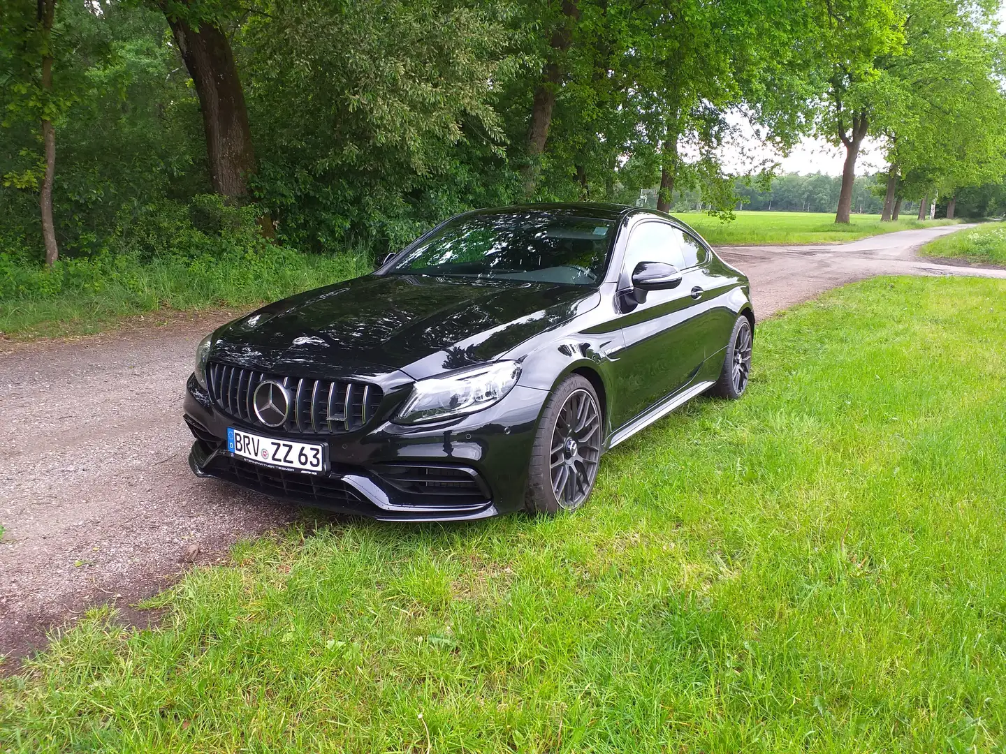 Mercedes-Benz C 63 AMG C-Klasse Coupe Coupe Speedshift MCT 9G Negro - 2