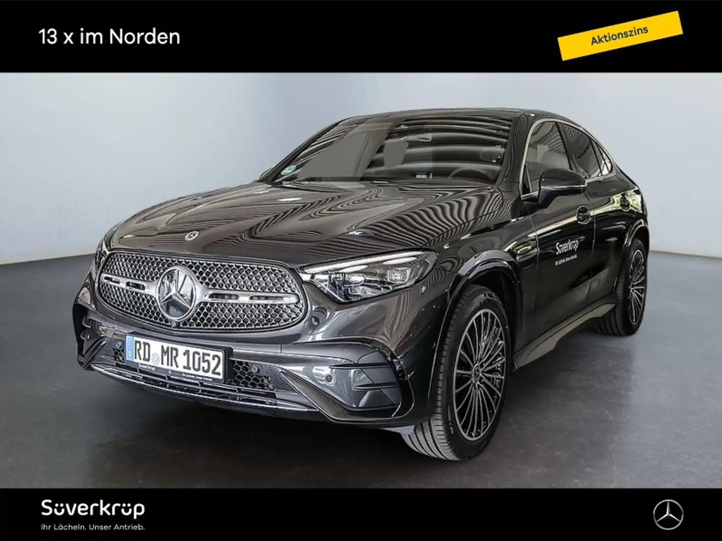 Mercedes-Benz GLC 200 d 4M Coupé Grau - 1