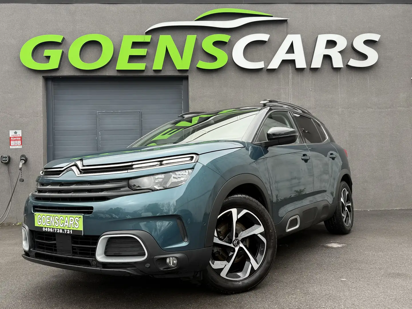 Citroen C5 Aircross 1.2T CUIR,GPS,CLIM DIG,CAMERA,GARANTIE😍 Bleu - 1