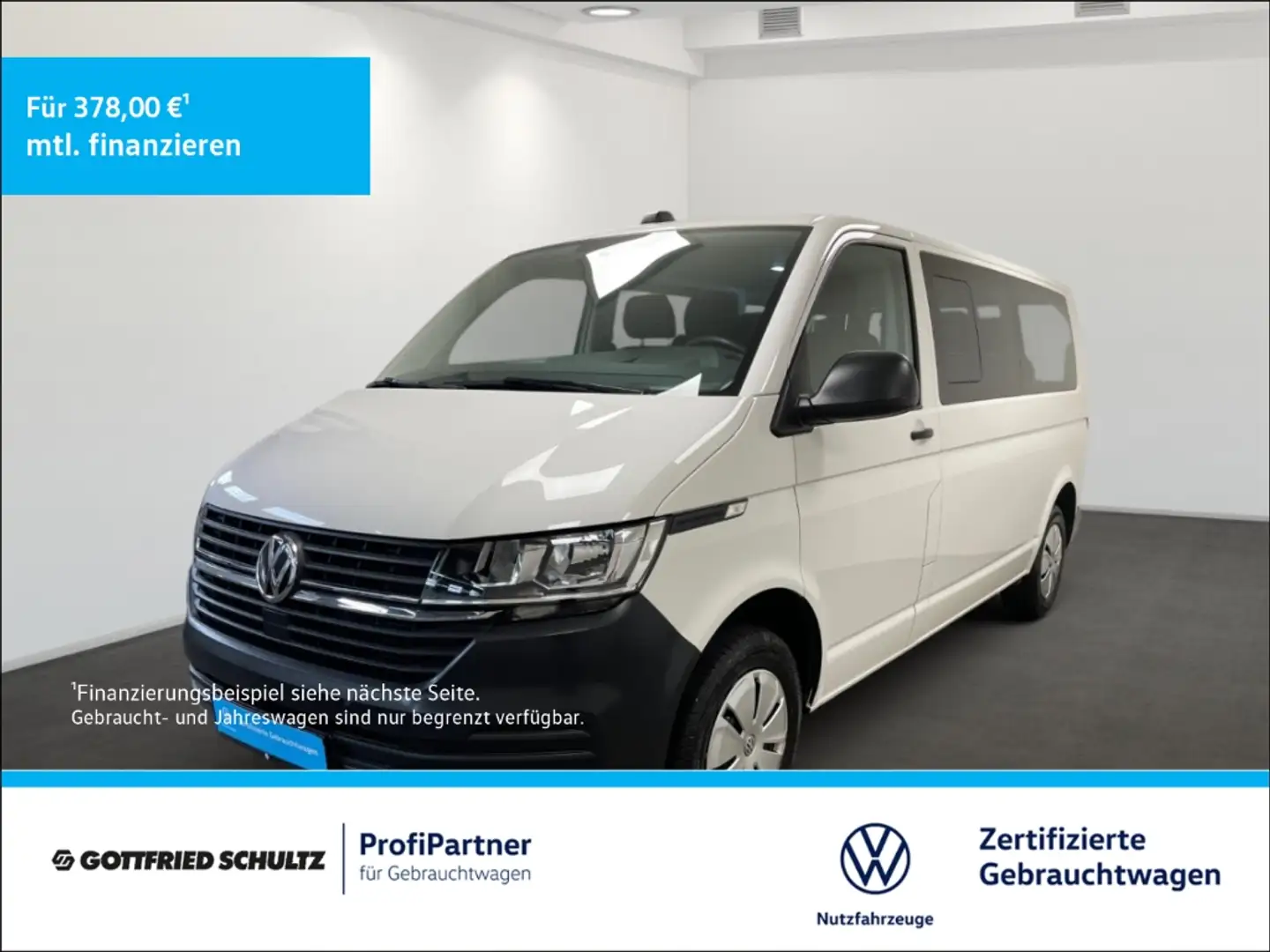 Volkswagen T6.1 Kombi LR 2.0 TDI DSG Anhängekupplung Weiß - 1