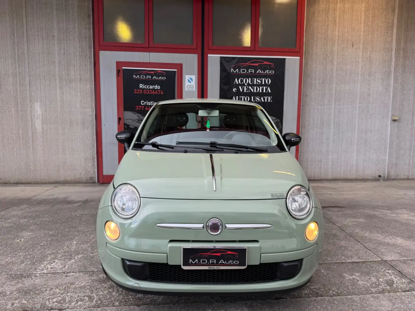 Fiat 500 1.2 Lounge Grün - 2