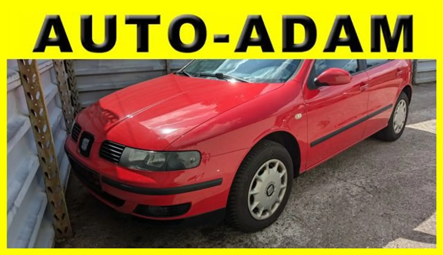 SEAT Leon 1.6 Genio*Klima*Tüv:07/2026* Rouge - 1
