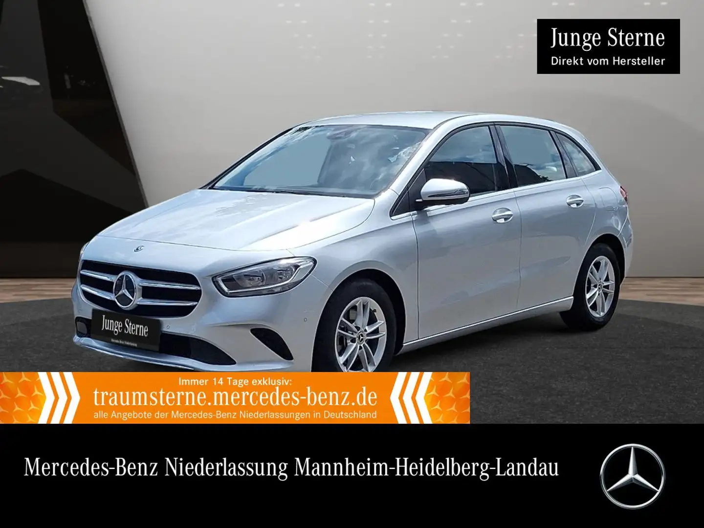 Mercedes-Benz B 180 d STYLE+KAMERA+TOTW+7G Argent - 1