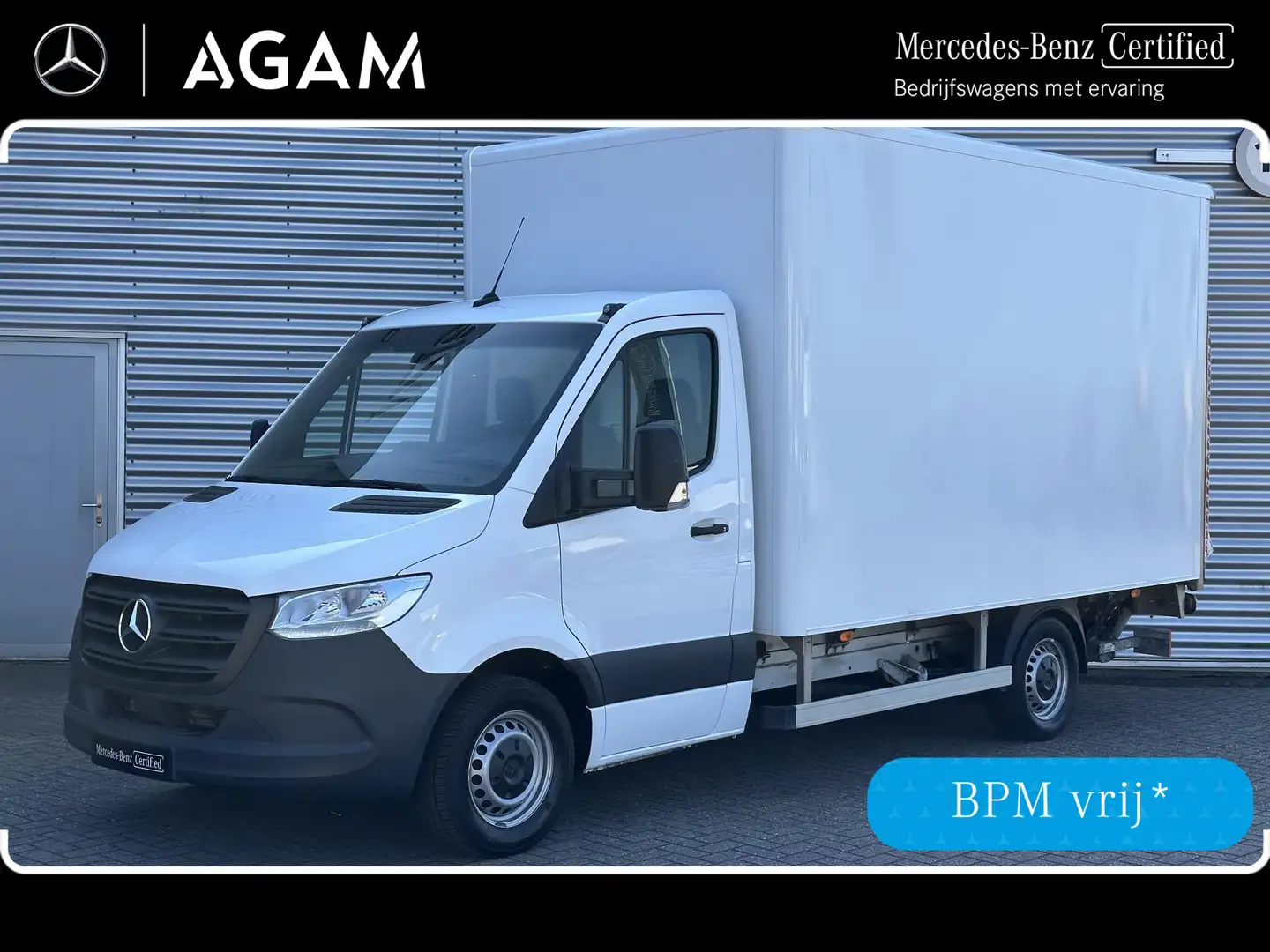 Mercedes-Benz Sprinter 314 CDI Bakwagen Laadklep Automaat Airco Navigatie Bianco - 1