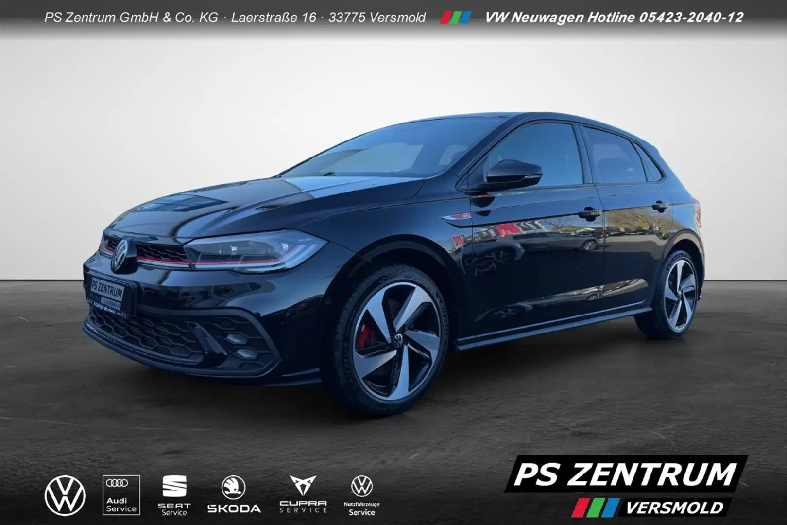 Volkswagen Polo GTI 2.0 TSI Matrix ACC RFK LED Klima Zwart - 1
