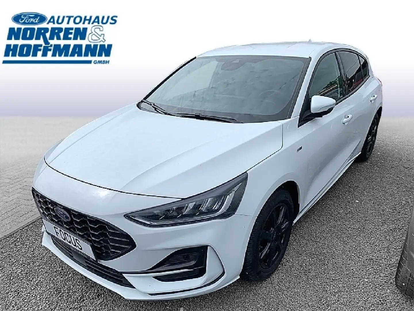Ford Focus ST-Line Blanc - 1