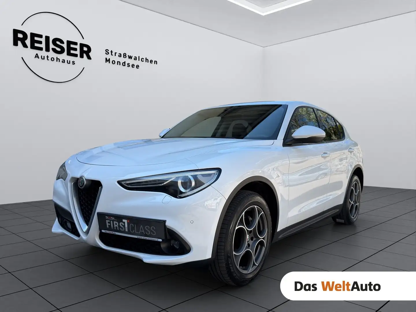Alfa Romeo Stelvio Super 2,2 ATX AWD Weiß - 1
