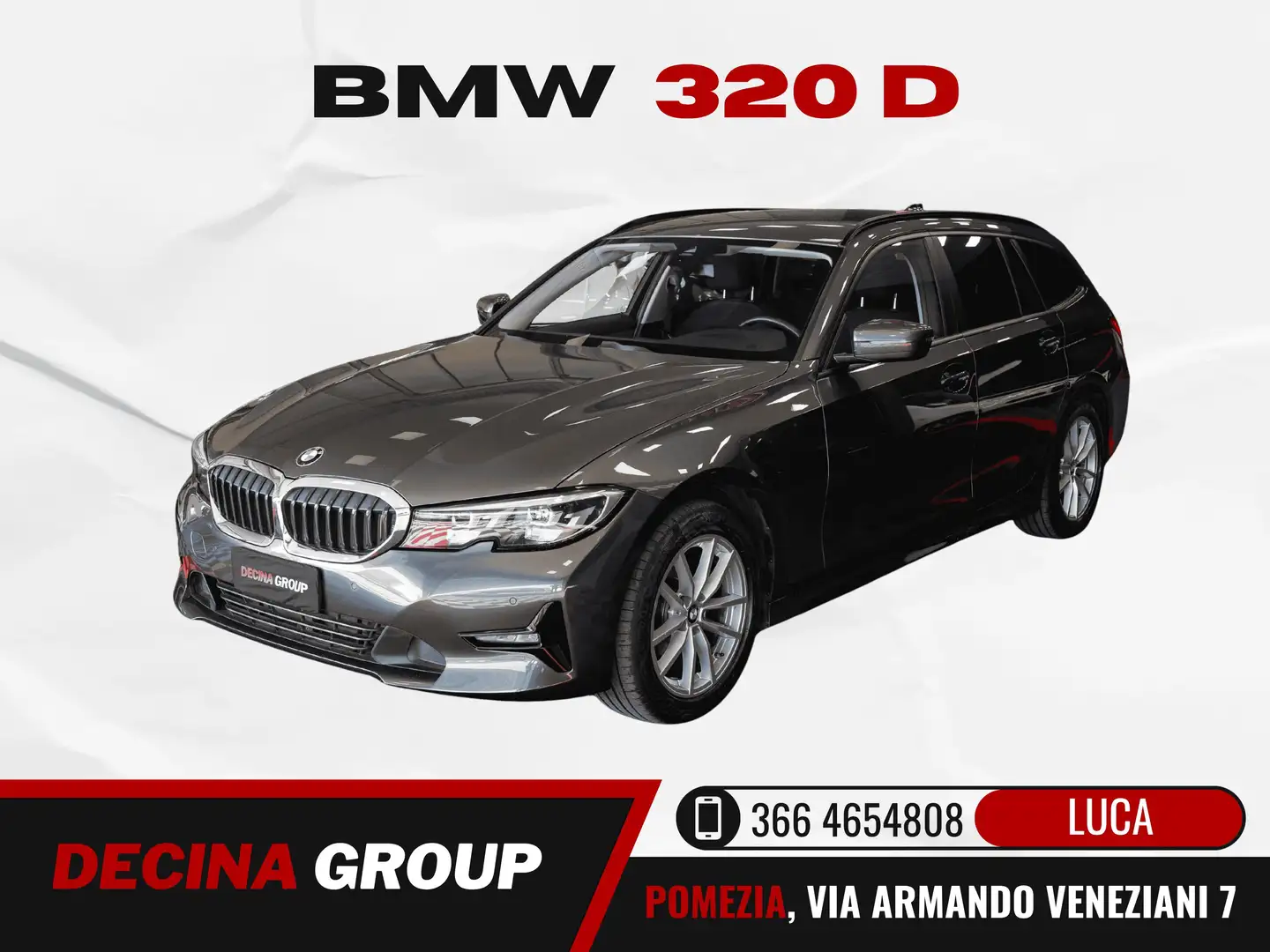 BMW 320 D Touring xdrive Business Advantage PREZZO REALE Grigio - 1