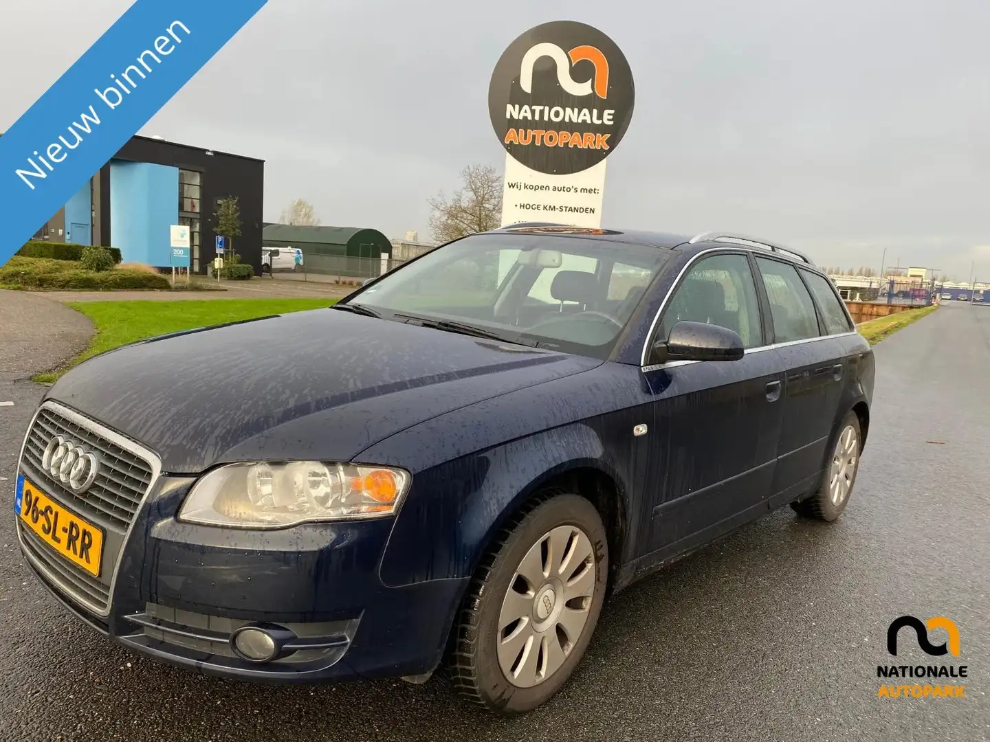 Audi A4 Avant 2006 * 2.0 * APK * TOP CAR Blauw - 1
