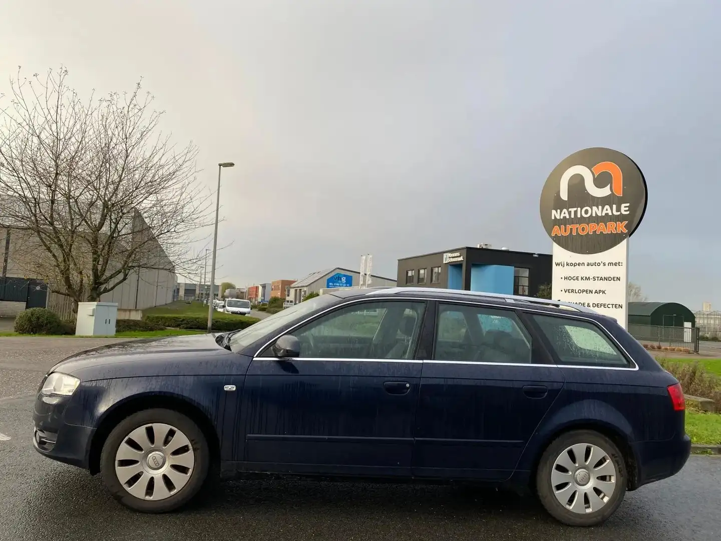 Audi A4 Avant 2006 * 2.0 * APK * TOP CAR Blauw - 2