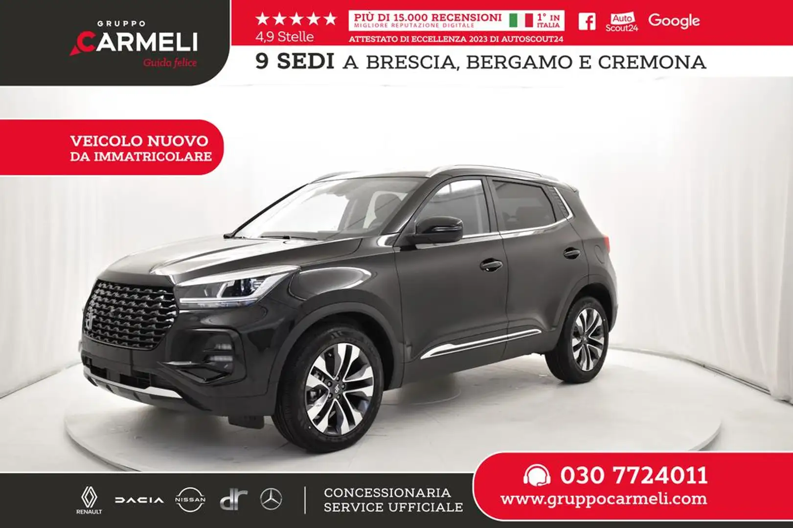 DR Automobiles DR5.0 1.5 turbo 154cv cvt - PROMO FIN. Nero - 1