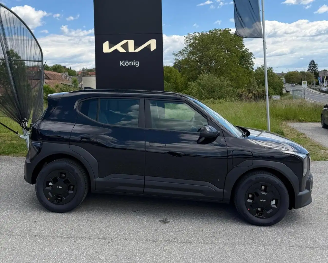 Kia EV2 EV2/5S/EARTH/42,2KWH/AT/FWD/150/MY27 Schwarz - 1