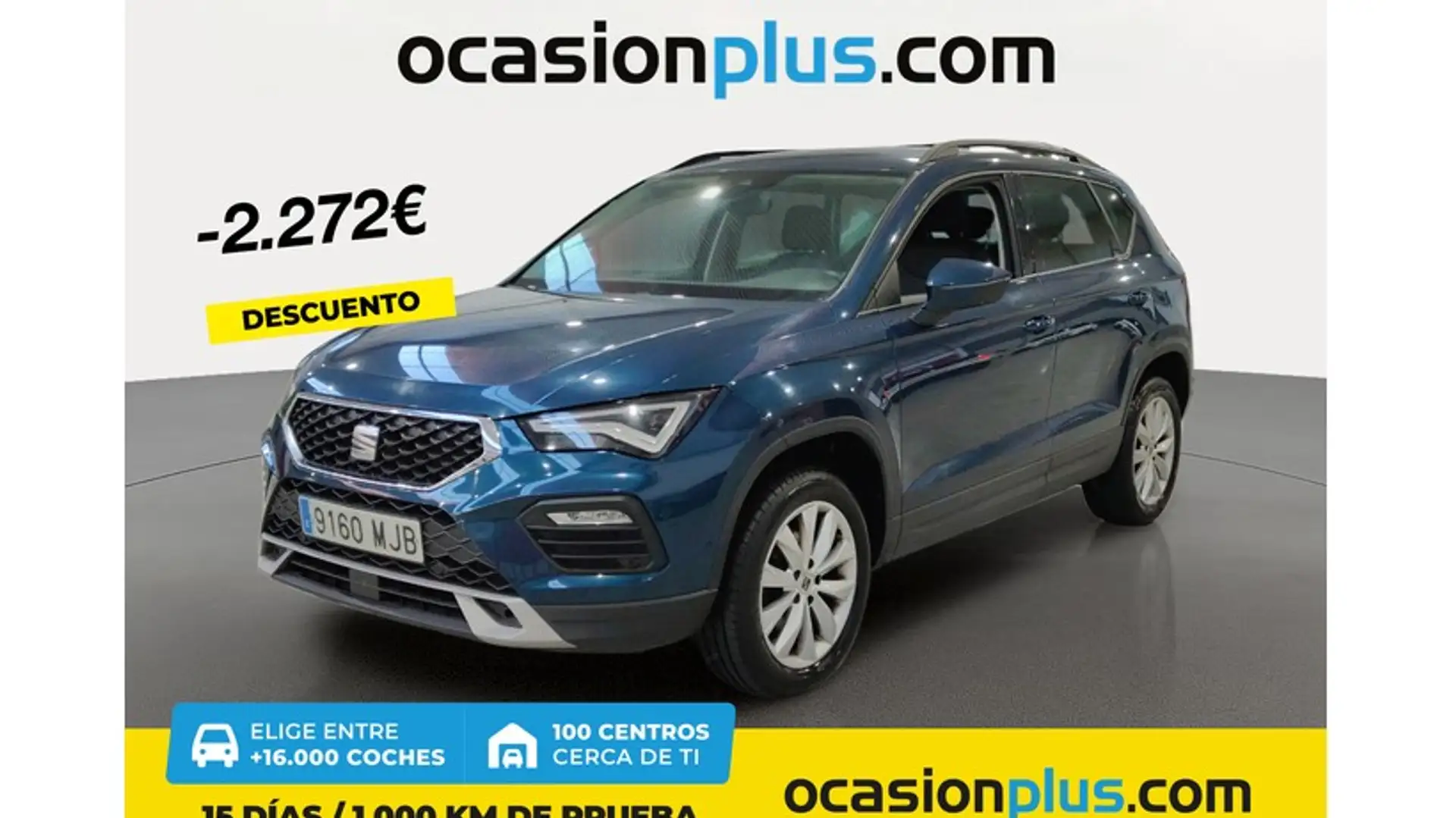SEAT Ateca 1.5 EcoTSI S&S Style XM Синій - 1