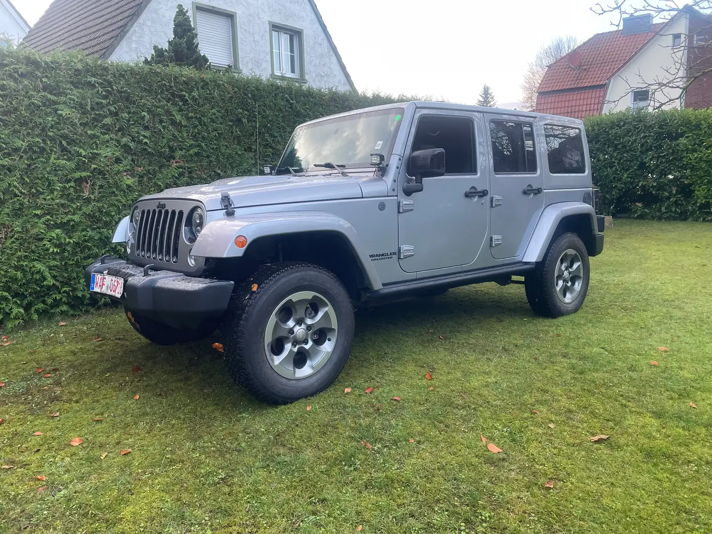 Jeep Wrangler Sahara Unlimited 3,6 ltr. Pentastar Grau - 1