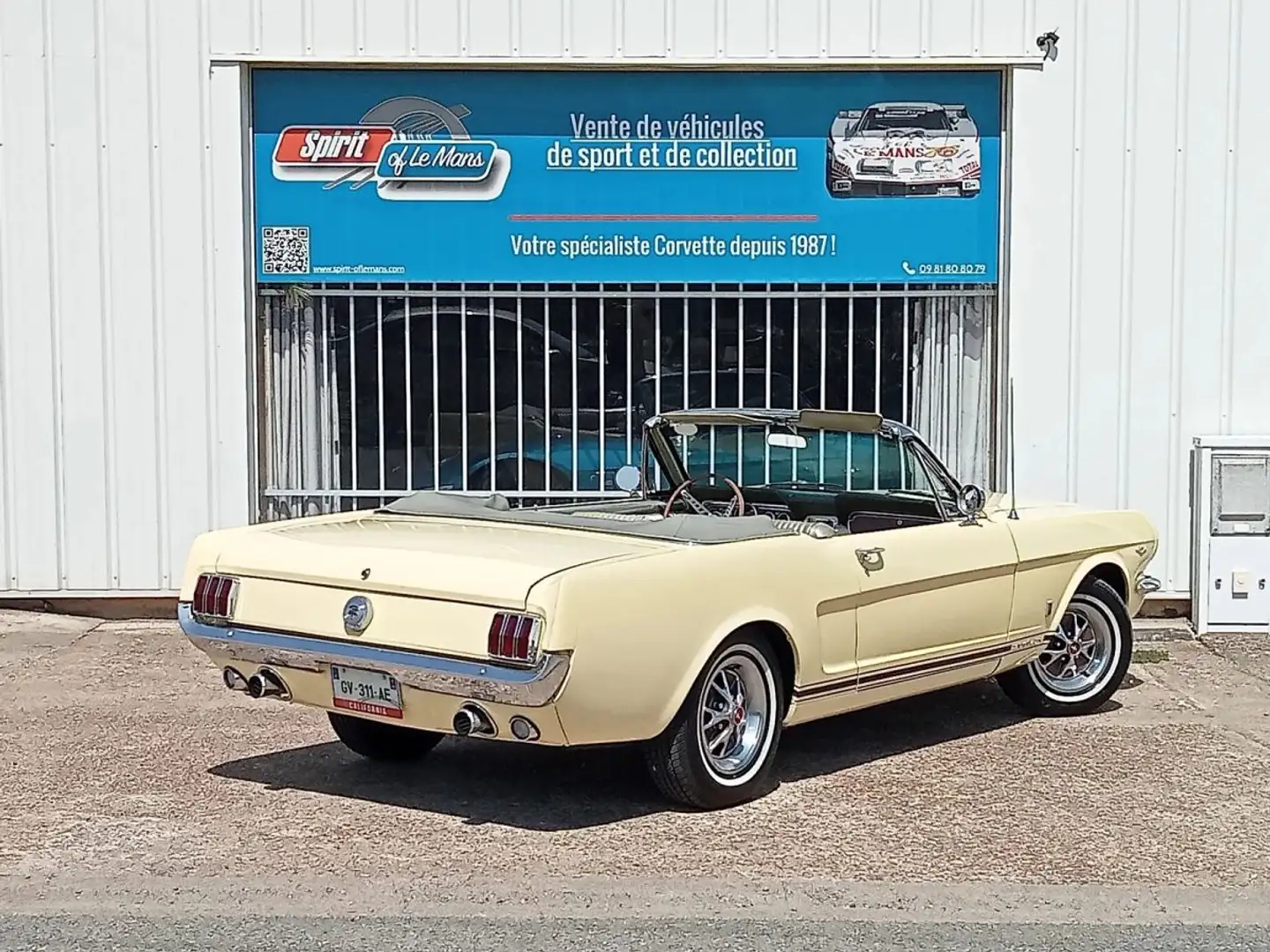 Ford Mustang GT Cabriolet 1966, V8 289ci 225cv. - 2