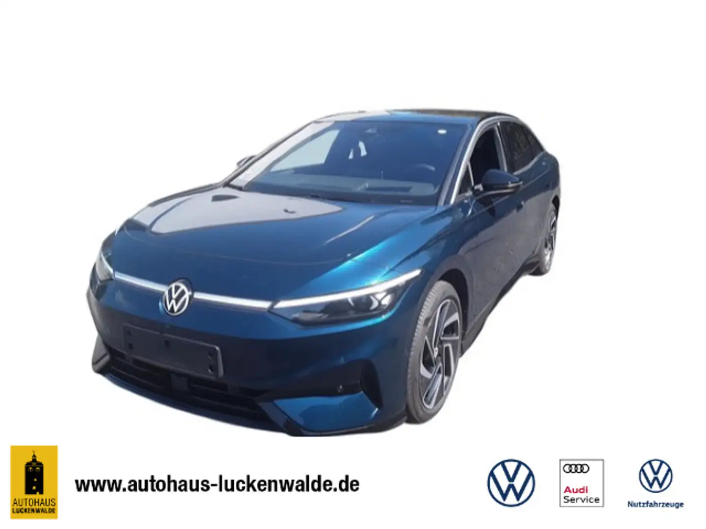 Volkswagen ID.7 Pro *PANO*IQ-MATRIX*AHK*360°*WärmeP*NAV* Azul - 1