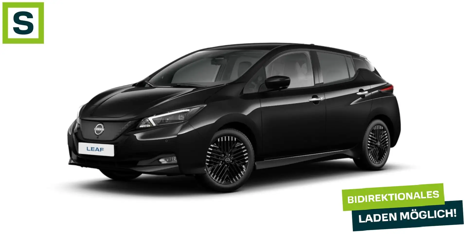 Nissan Leaf LEAF Tekna EV 217 PS AT Noir - 1