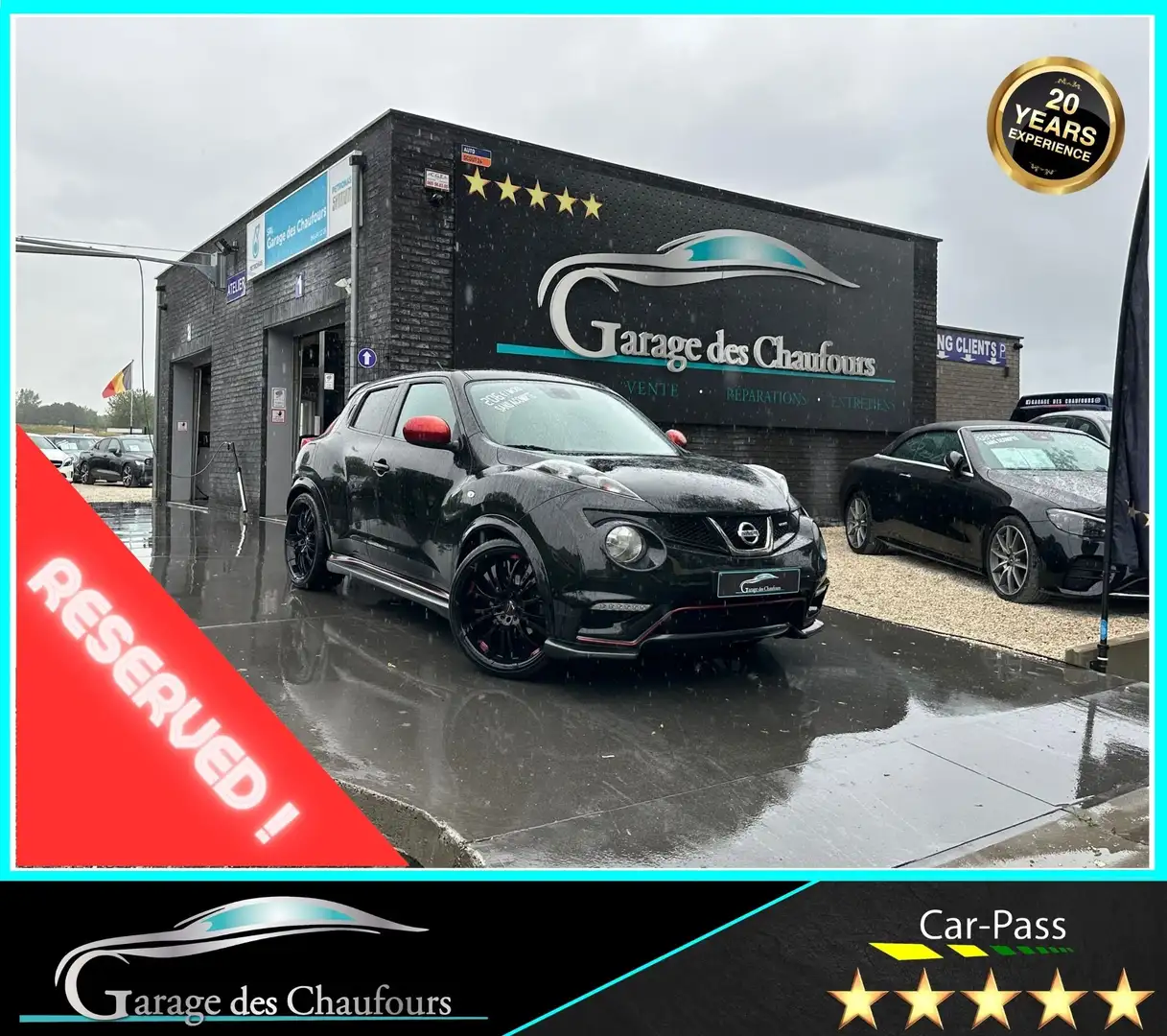 Nissan Juke 1.6 DIG-T 2WD - ! Nismo ! - Alcantara - Caméra Schwarz - 1