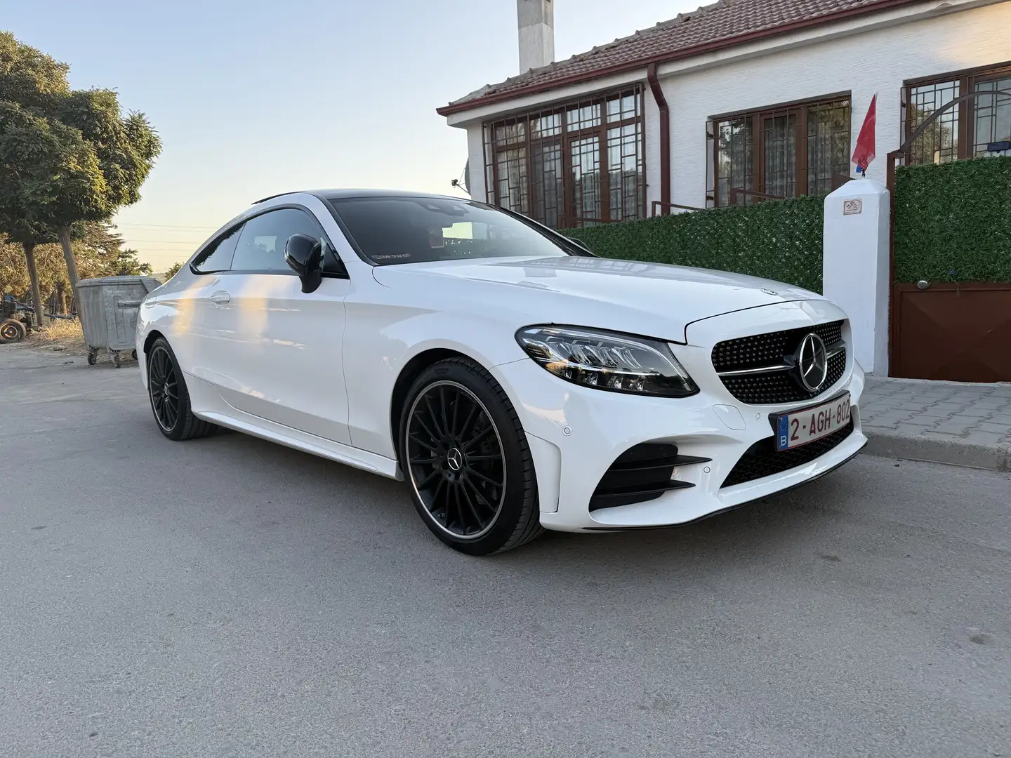 Mercedes-Benz C 300 Coupe / 47000km / Belge ! Wit - 1