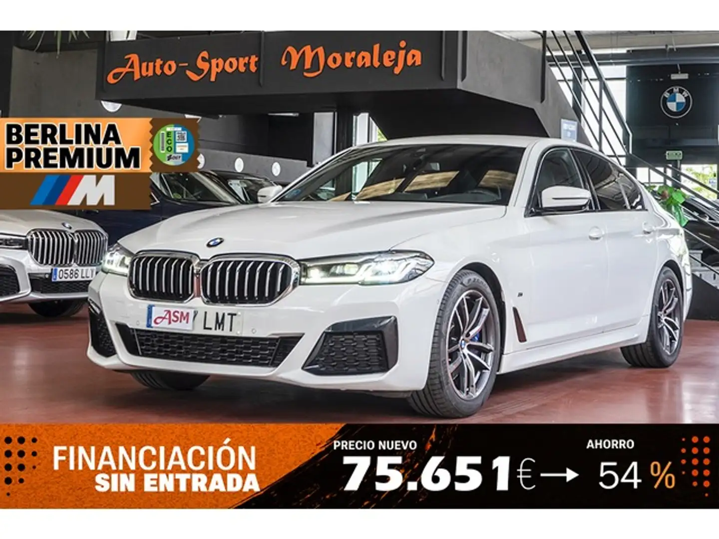 BMW 520 520dA Blanco - 1