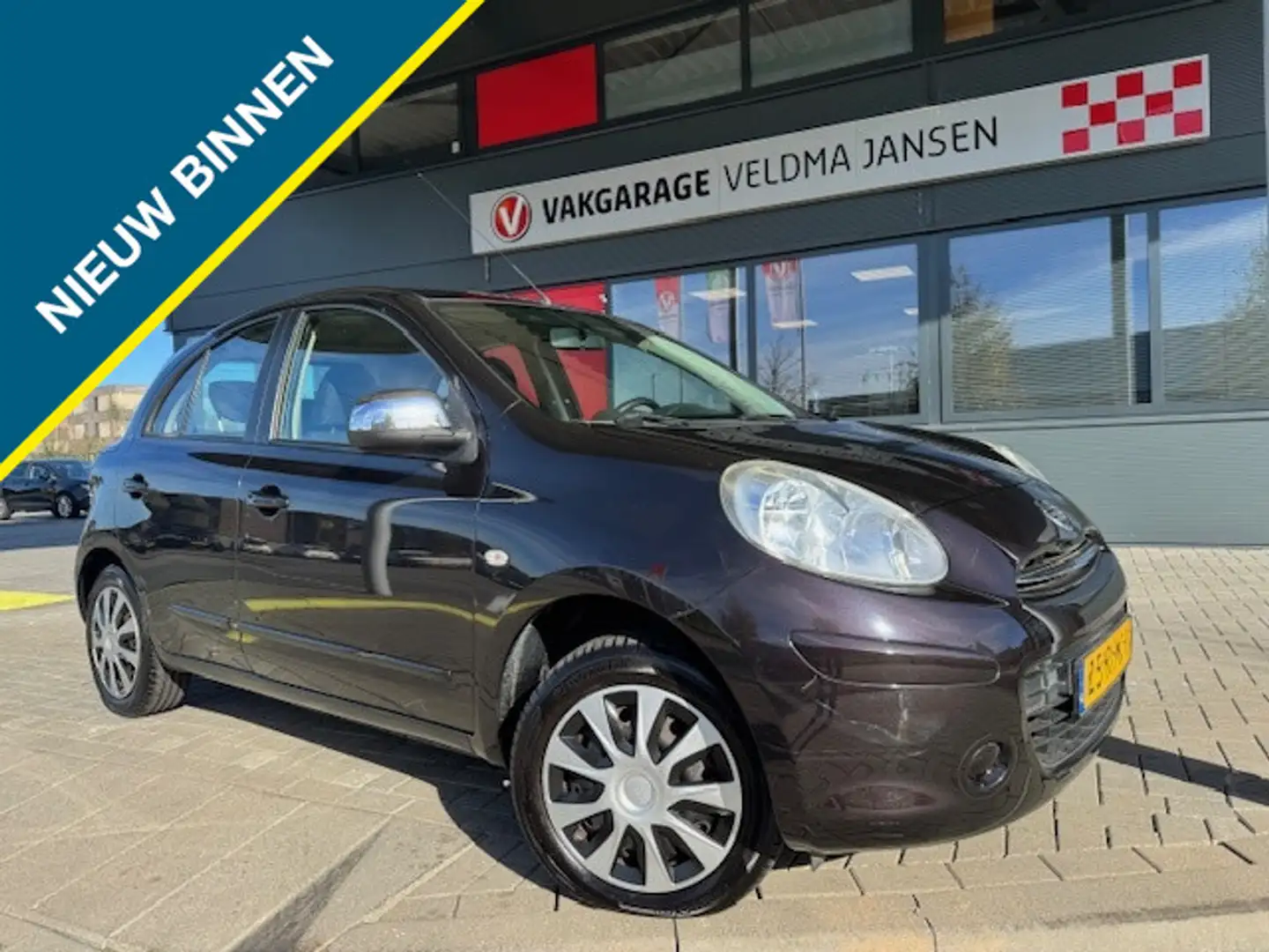 Nissan Micra 1.2 ACCENTA 5-DRS. 85.000 KM! Mauve - 1
