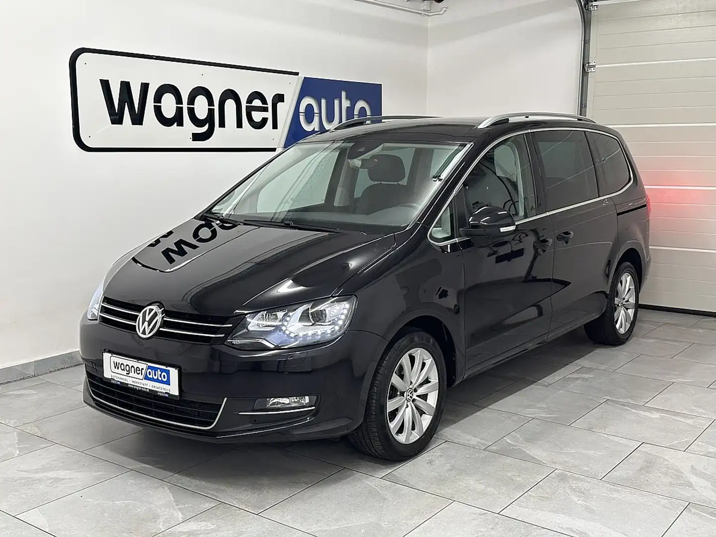Volkswagen Sharan Business+ SCR 2,0 TDI.LED/ACC/Navi/AHK/RFK/Lane... Schwarz - 2