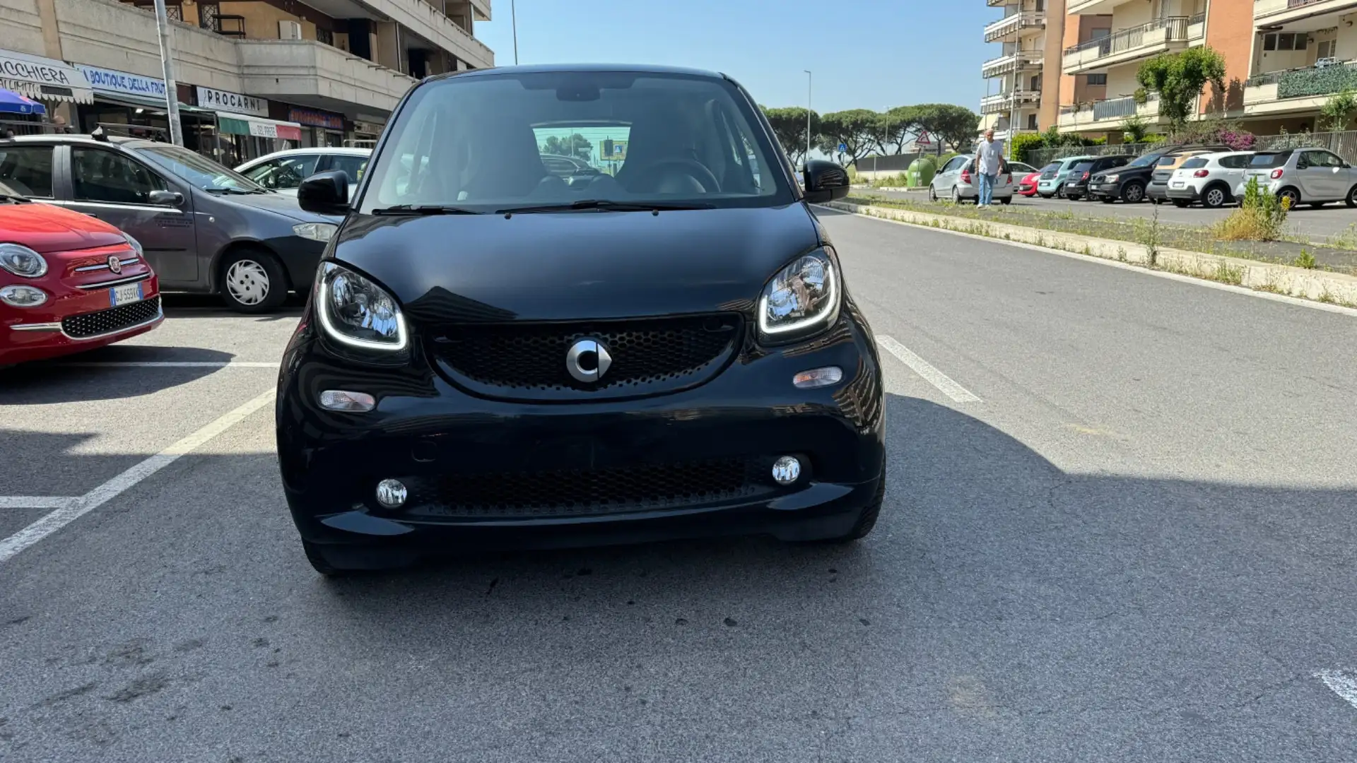 smart forTwo 90 0.9 Turbo twinamic Prime LED PANORAMA CERCHI 16 Nero - 1