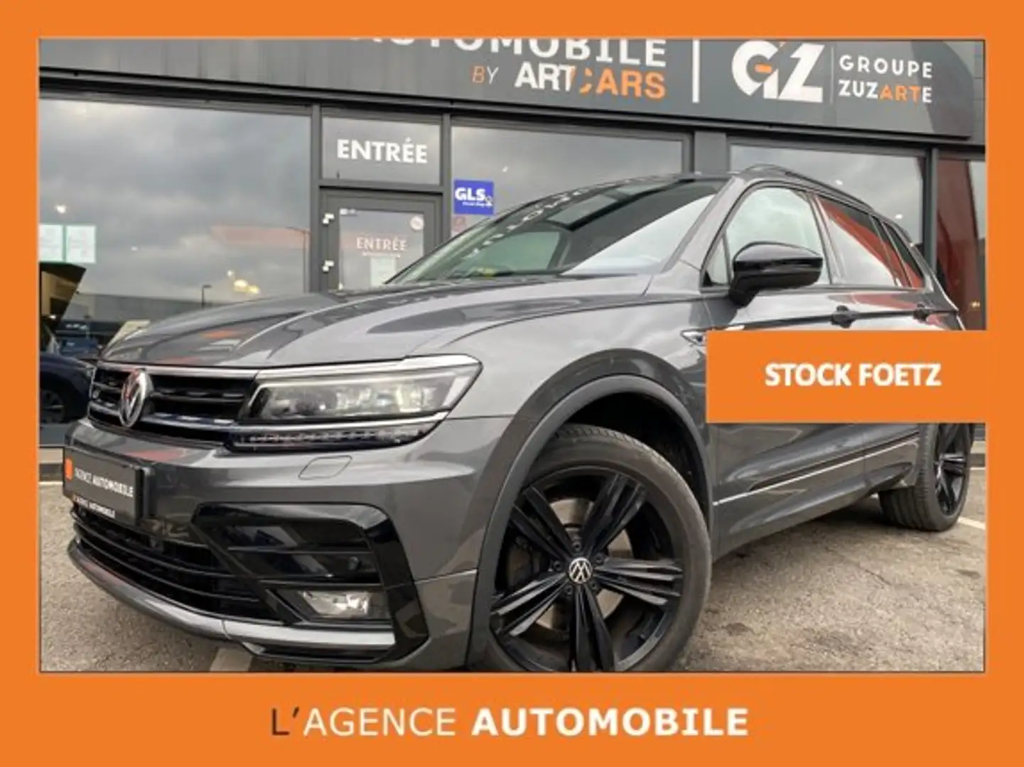 Volkswagen Tiguan 2.0 TDI 190ch R-Line DSG 4Motion GARANTIE 12 MOIS Gris - 1