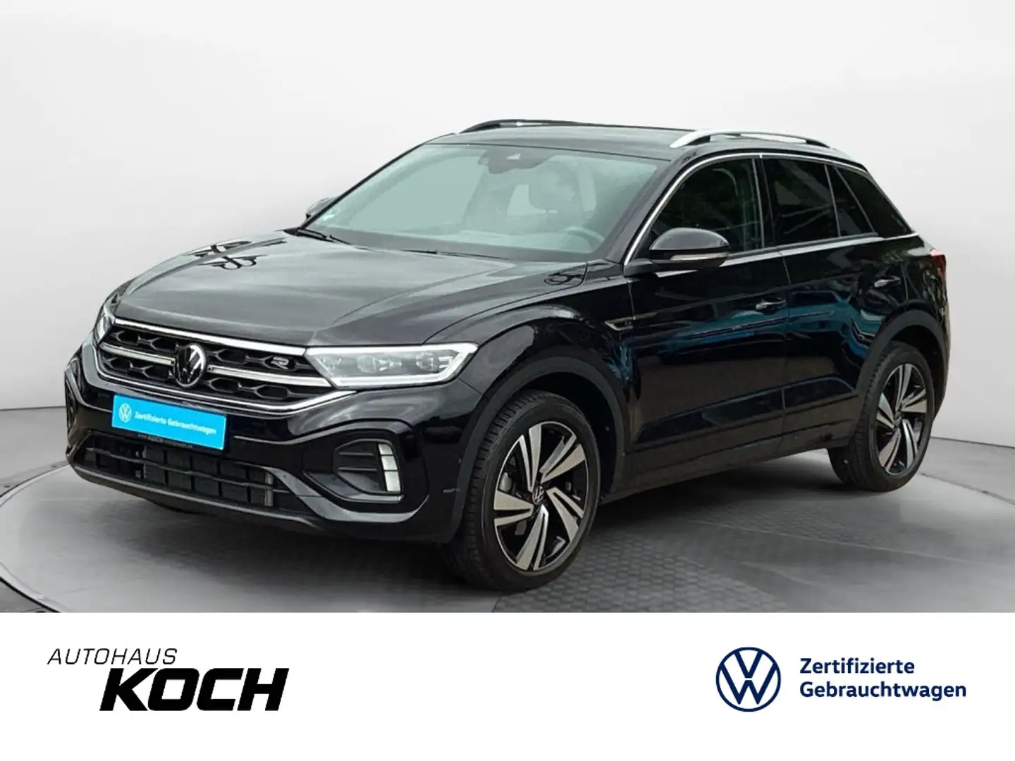 Volkswagen T-Roc 1.5TSI R-Line DSG Navi LED beats Kamera Schwarz - 1