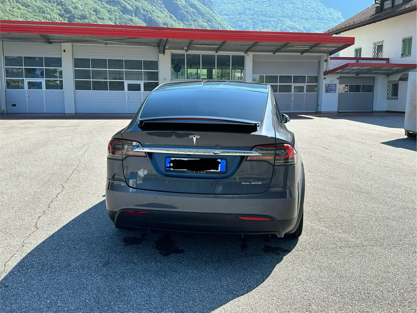 Tesla Model X Long Range Plus awd Grigio - 2
