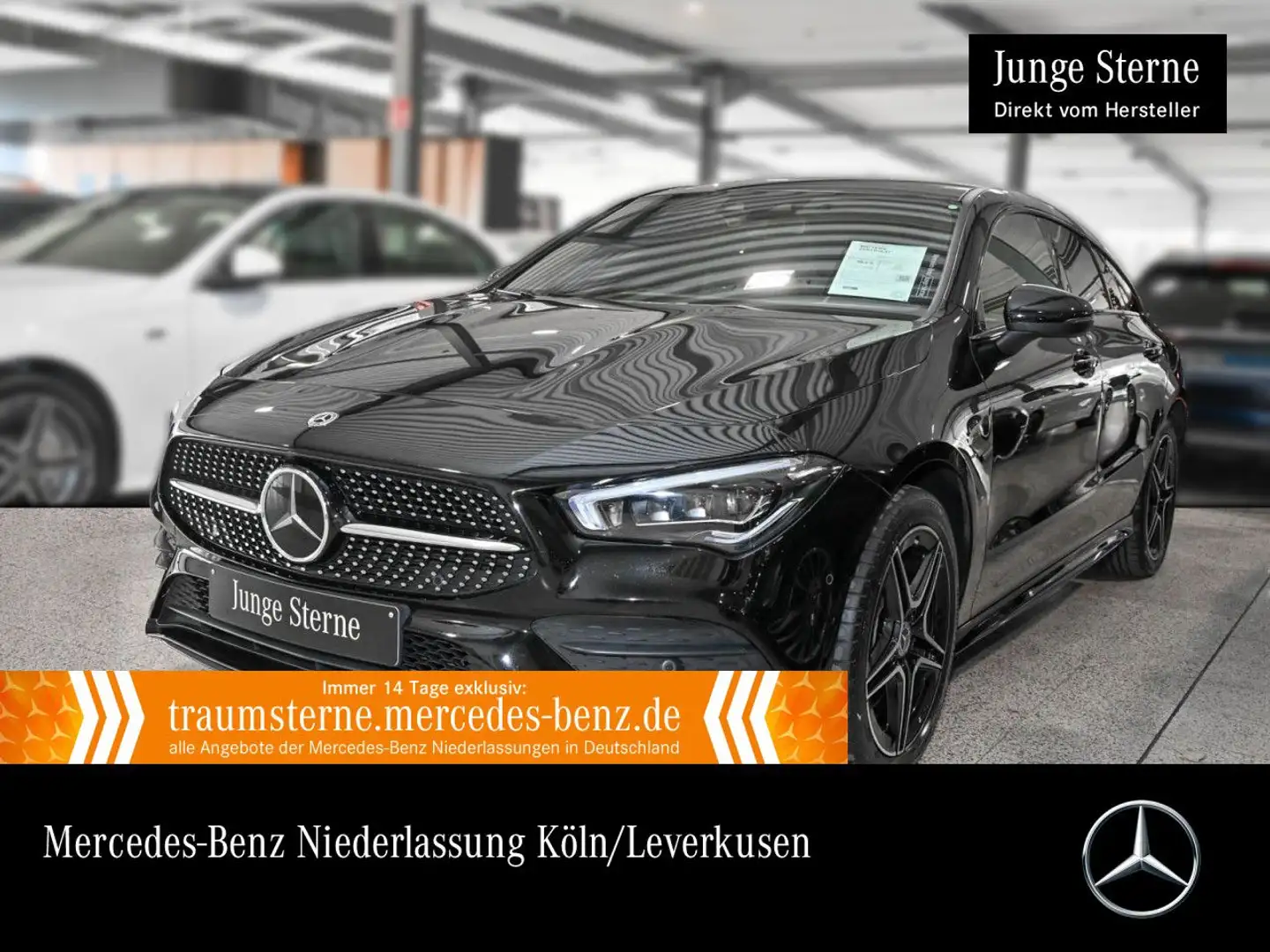 Mercedes-Benz CLA 250 e AMG+NIGHT+PANO+MULTIBEAM+KAMERA+8G Schwarz - 1