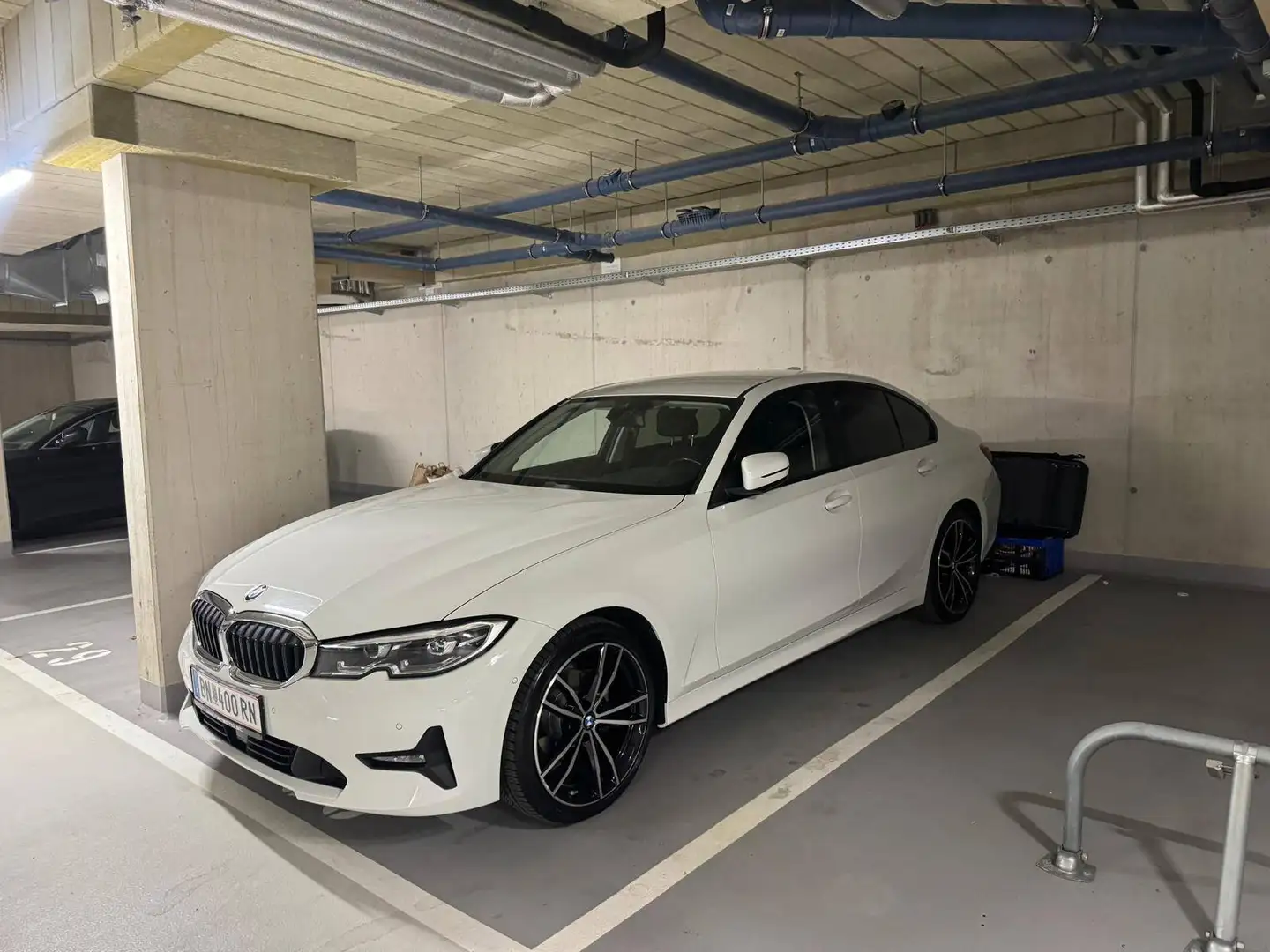 BMW 318 318d Advantage Aut. Advantage Weiß - 2