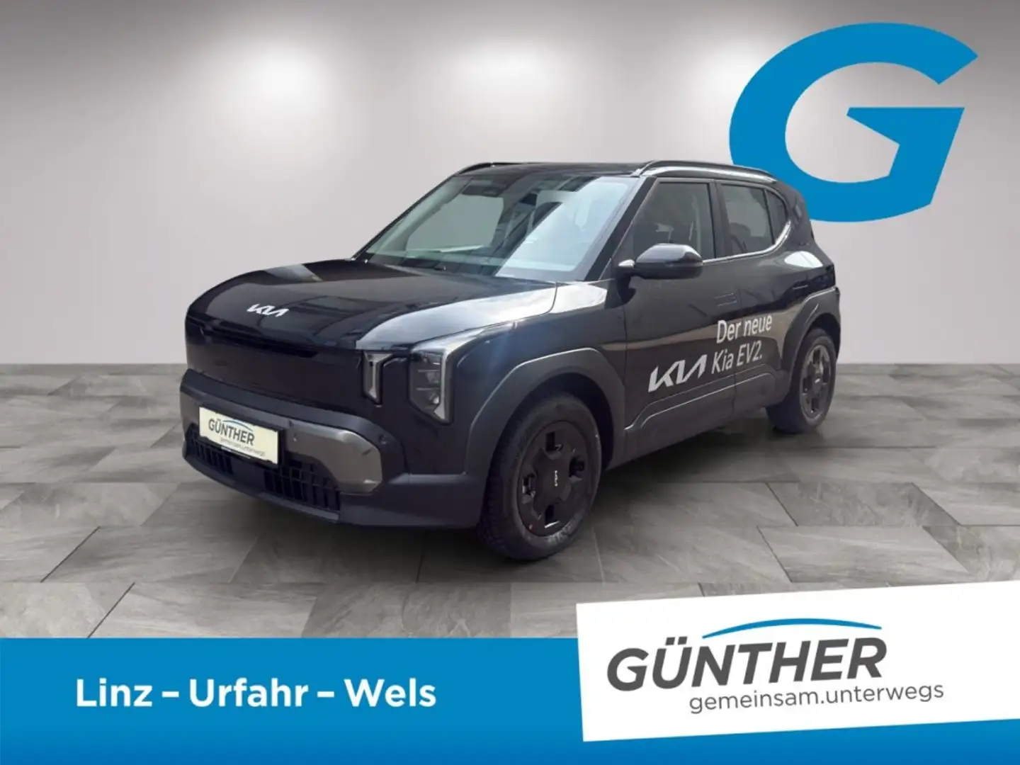 Kia EV2 5S AIR 42,2KWH AT FWD 150 HP MY27 Schwarz - 1