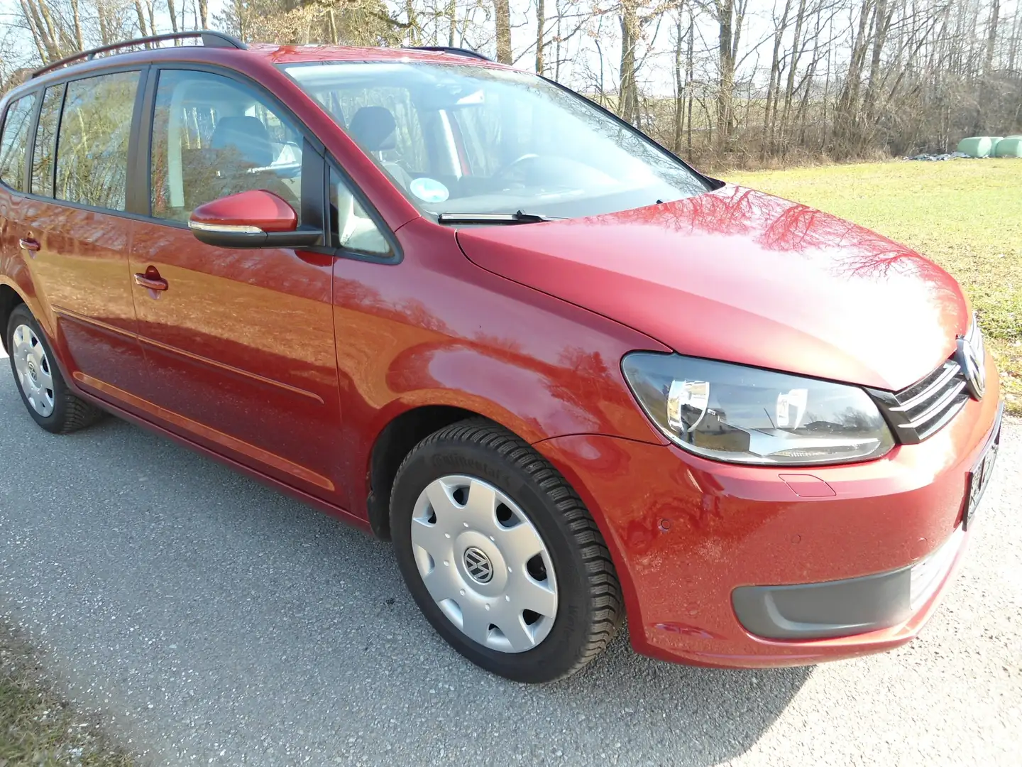 Volkswagen Touran Comfortline BMT Rot - 2