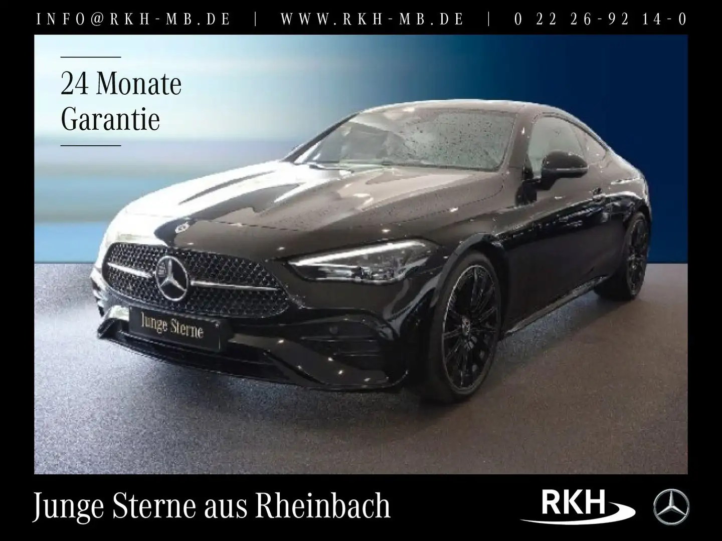 Mercedes-Benz CLE 200 CLE 200 Coupé AMG Night/Pano/Kamera/Leder beige Černá - 1