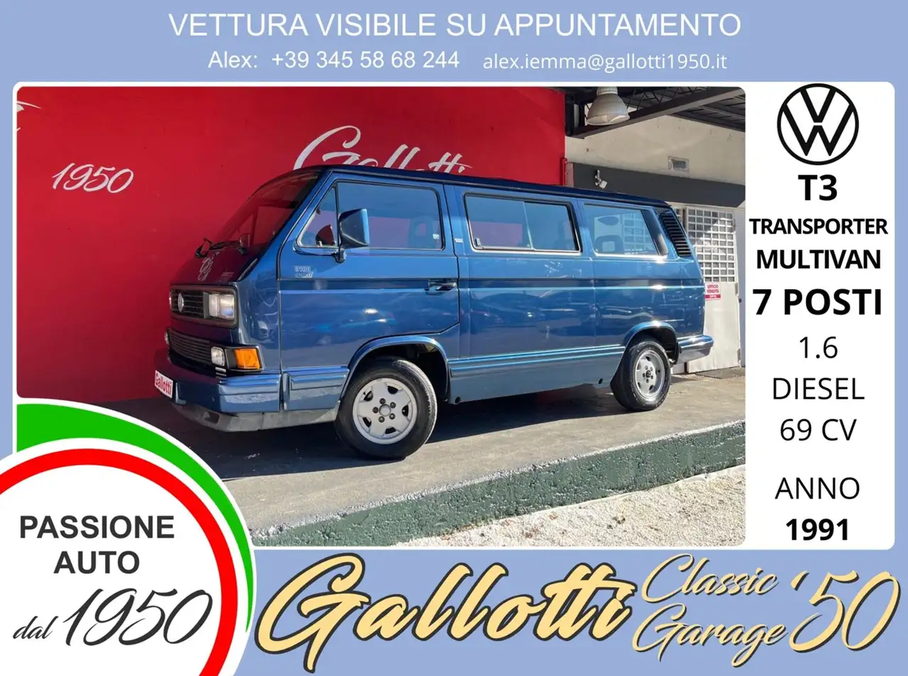 Volkswagen Transporter T3 Multivan 7POSTI, foto 1
