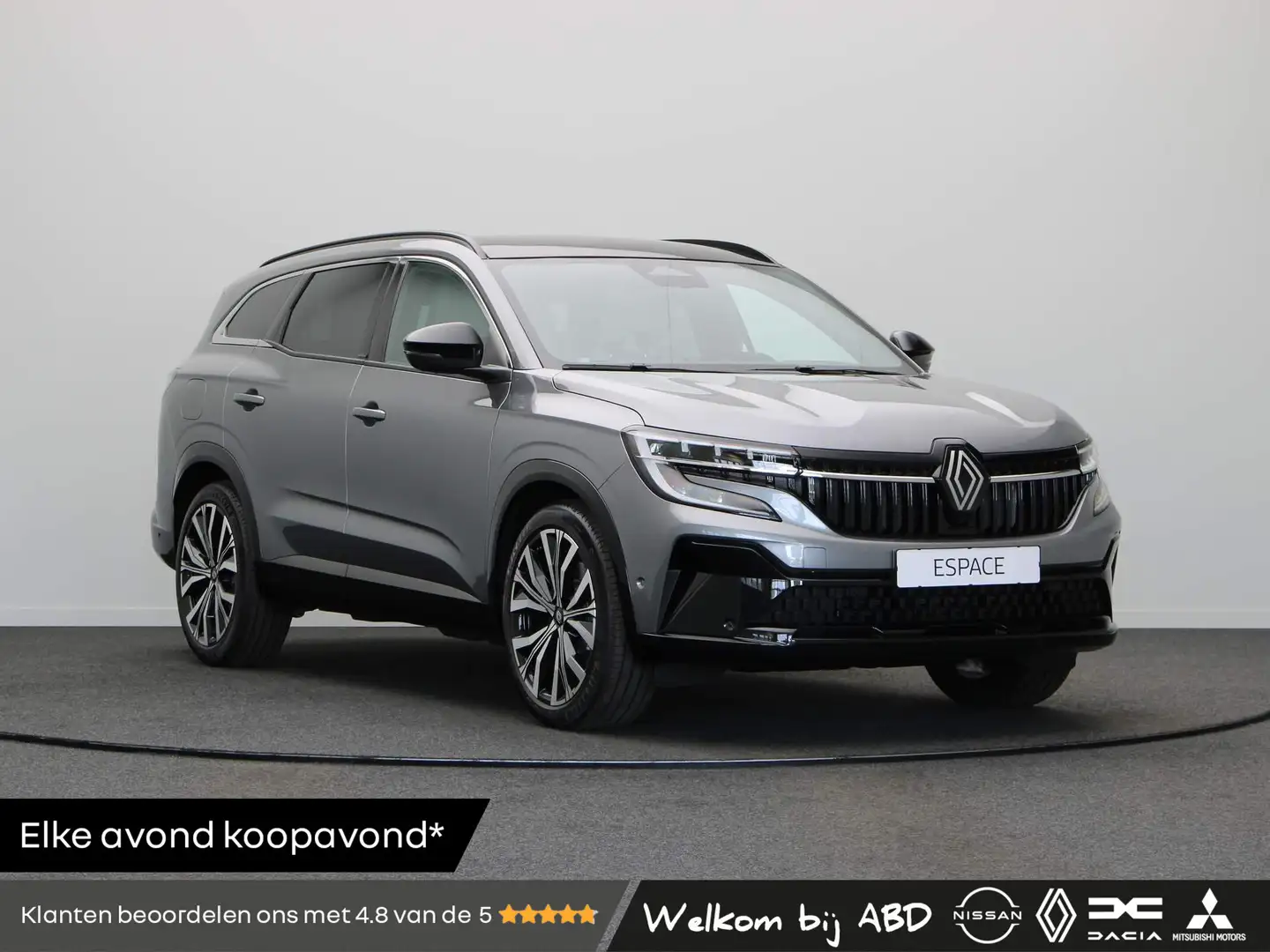 Renault Espace E-Tech full hybrid 200 iconic 7p. | Panoramisch da Grijs - 1