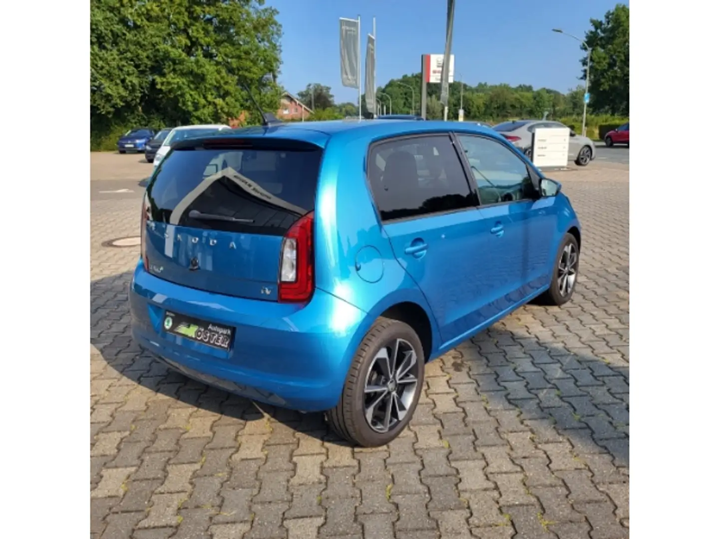 Skoda Citigo e iV Style SHZ*PTS*CLIMATR*LMR Blau - 2