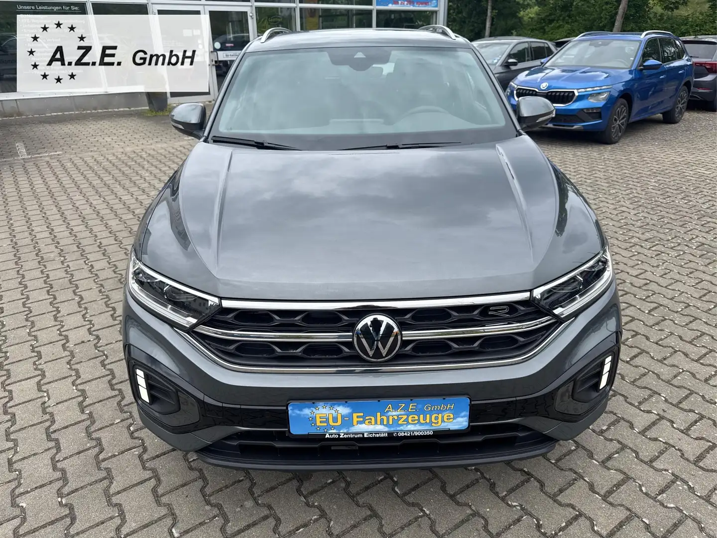 Volkswagen T-Roc 2.0 TSI DSG 4-Motion R-LINE *AHK*LED*KAMERA*TWA... Gris - 2