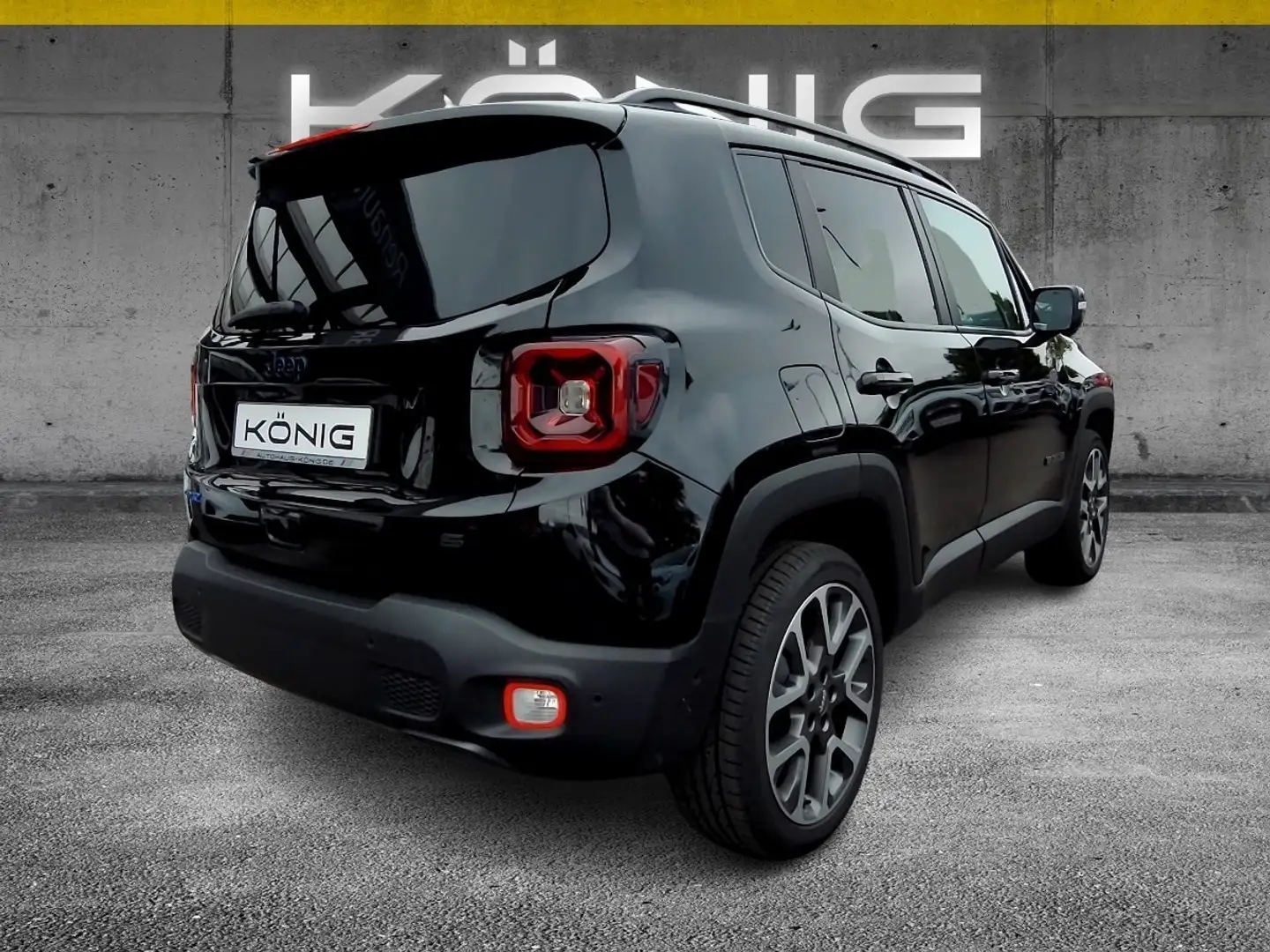 Jeep Renegade 1.3 PHEV Up Automatik 4x4 Klima* Schwarz - 2