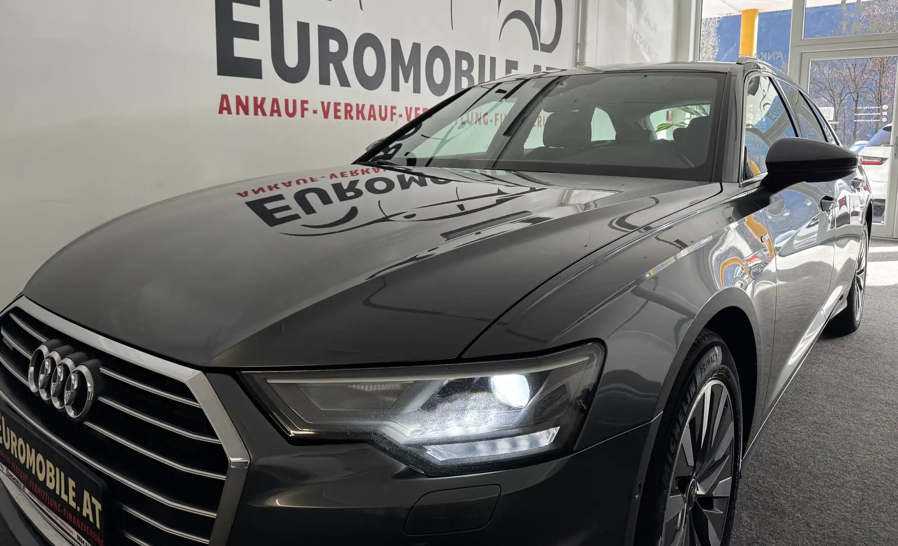 Audi A6 40 TDI Quattro Sport S-LINE AHK*B&O*4-ZONE*LR-HZG* Grijs - 2