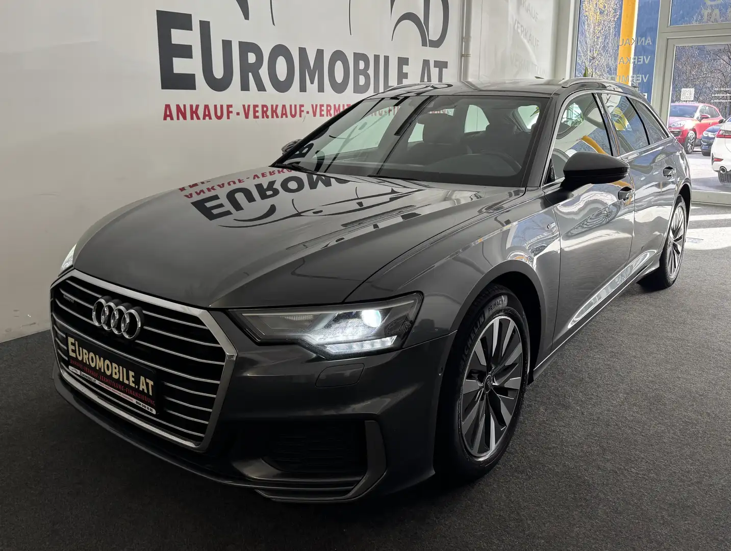 Audi A6 40 TDI Quattro Sport S-LINE AHK*B&O*4-ZONE*LR-HZG* Grijs - 1